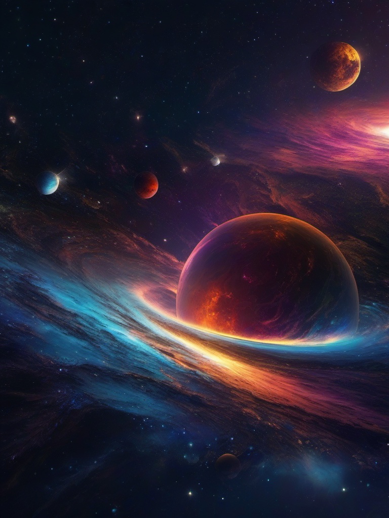 Space 4K Wallpaper - Cosmic 4K Universe  intricate patterns, splash art, wallpaper art