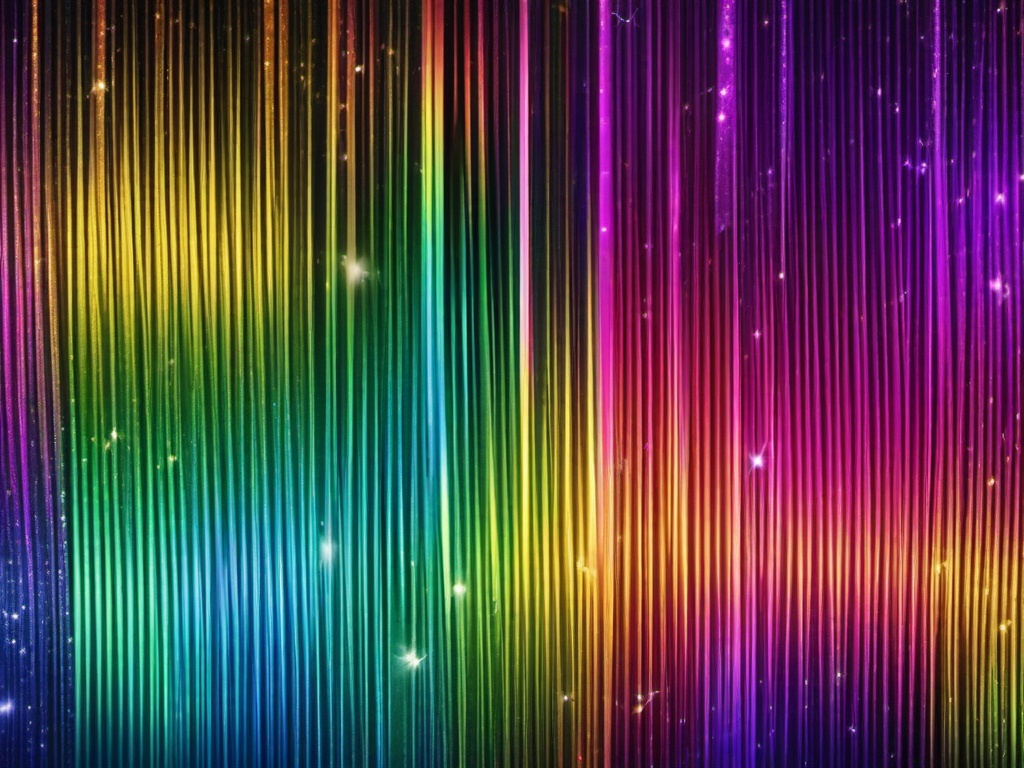 Rainbow Sparkly Wallpaper  