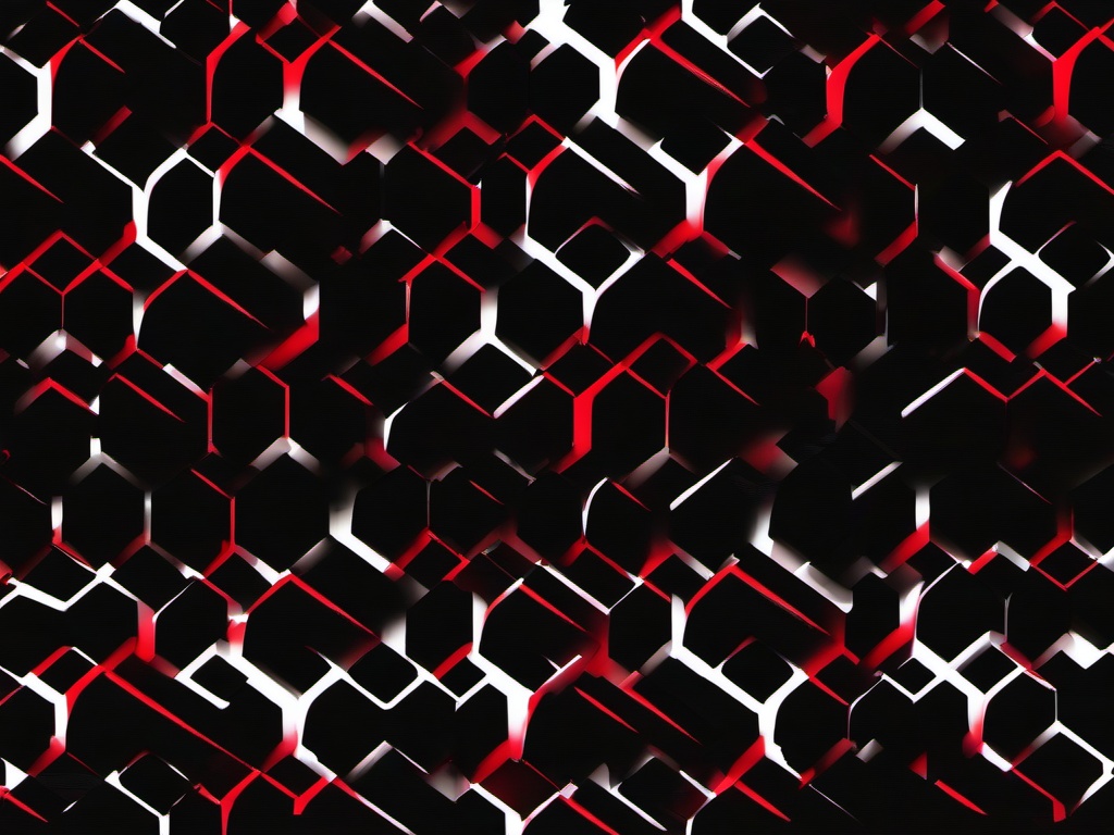 Black And Red Sparkle Background  