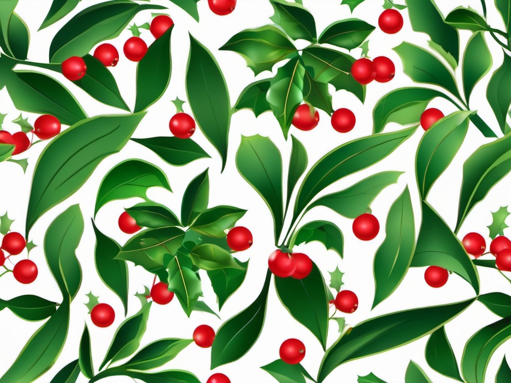 Christmas Holly Background  