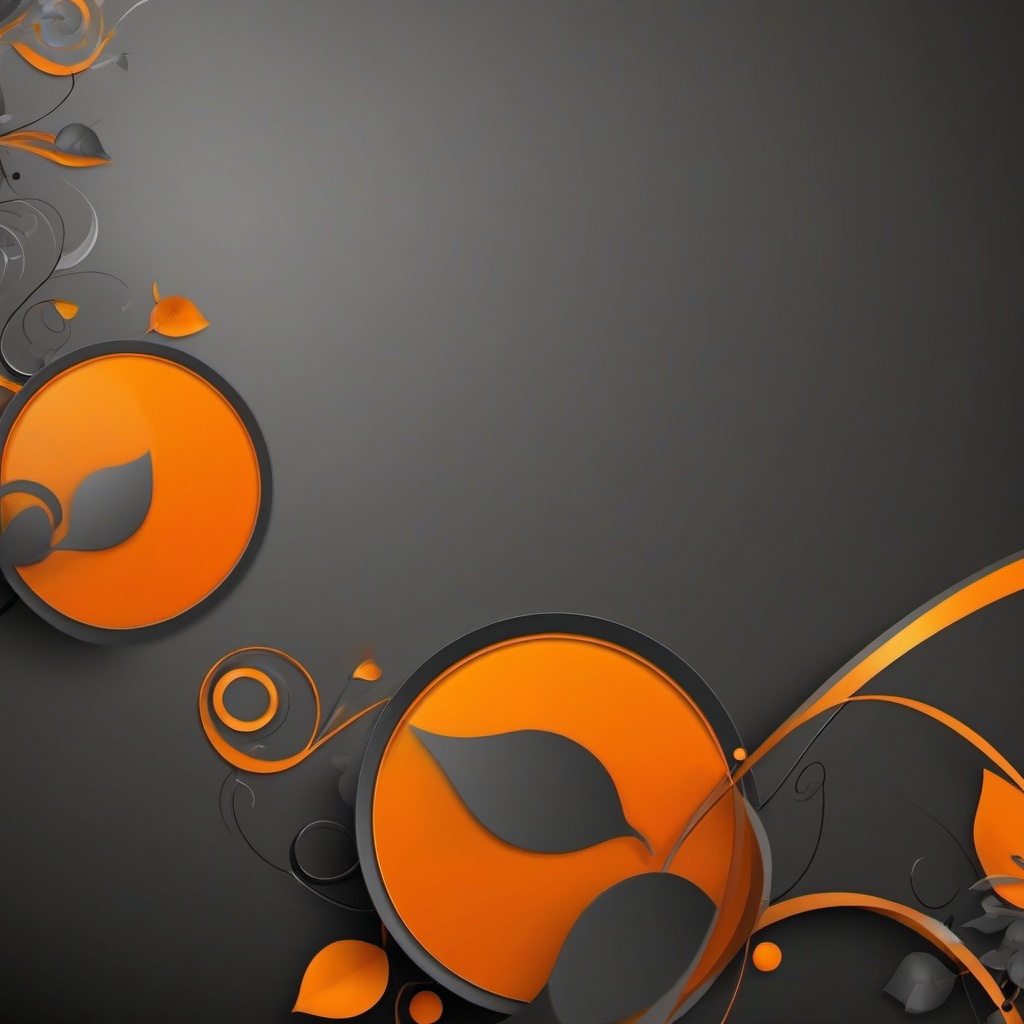 Orange Background Wallpaper - orange and grey background  