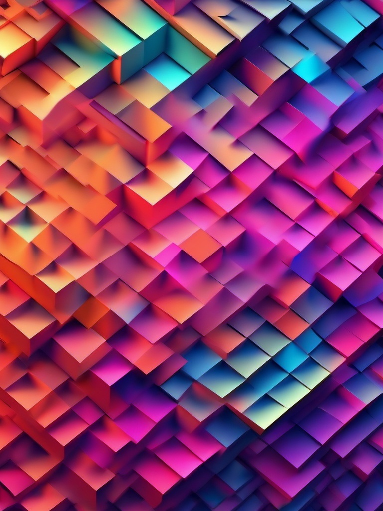 3D Background - 3D Geometric Patterns  wallpaper style, intricate details, patterns, splash art, light colors