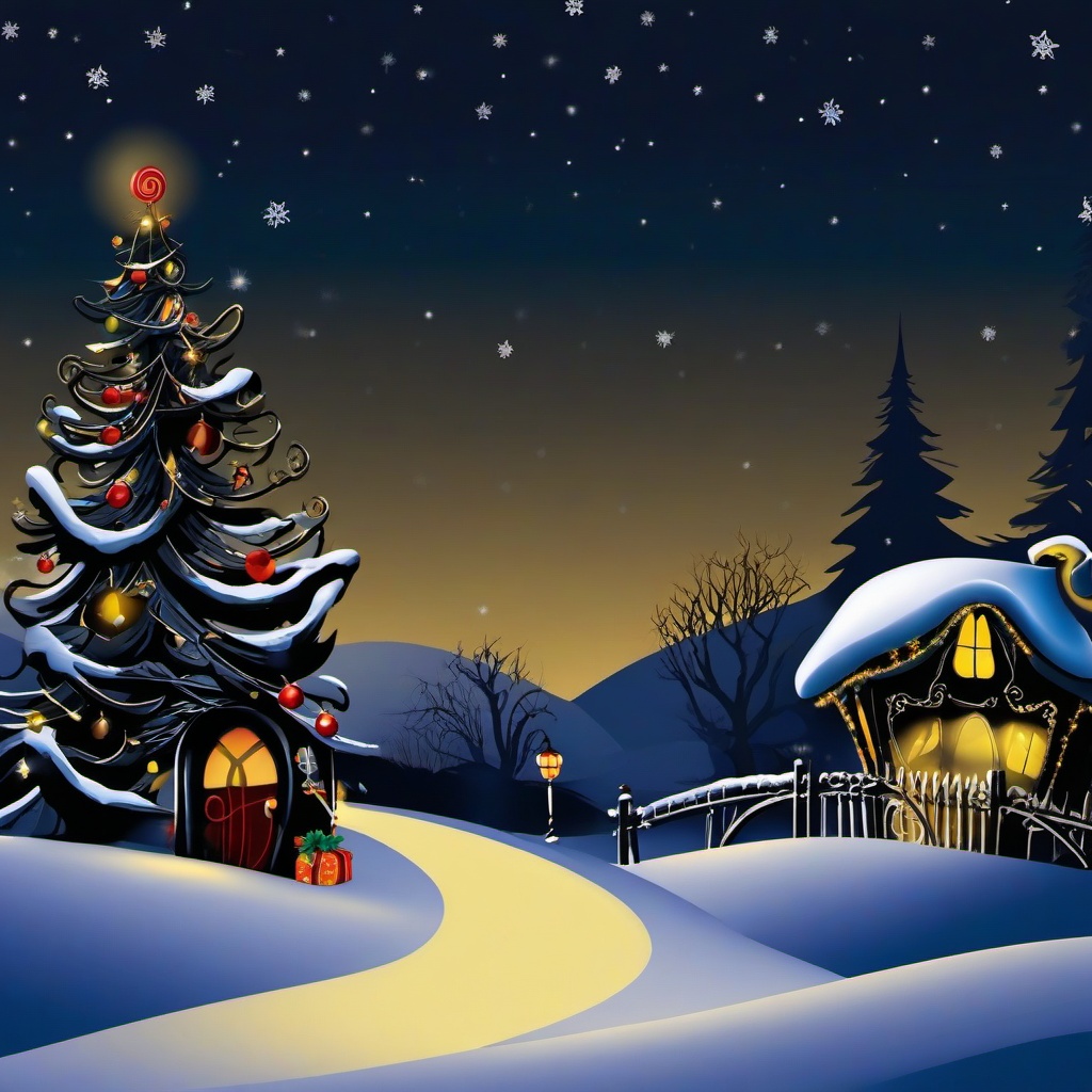 Christmas Background Wallpaper - nightmare before christmas christmas background  