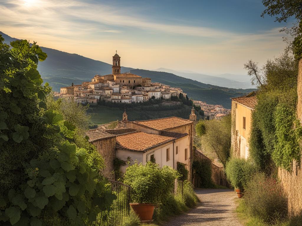 hidden charms of calitri - sketch the hidden charms of calitri, a lesser-known hilltown in campania, with narrow streets and ancient churches. 