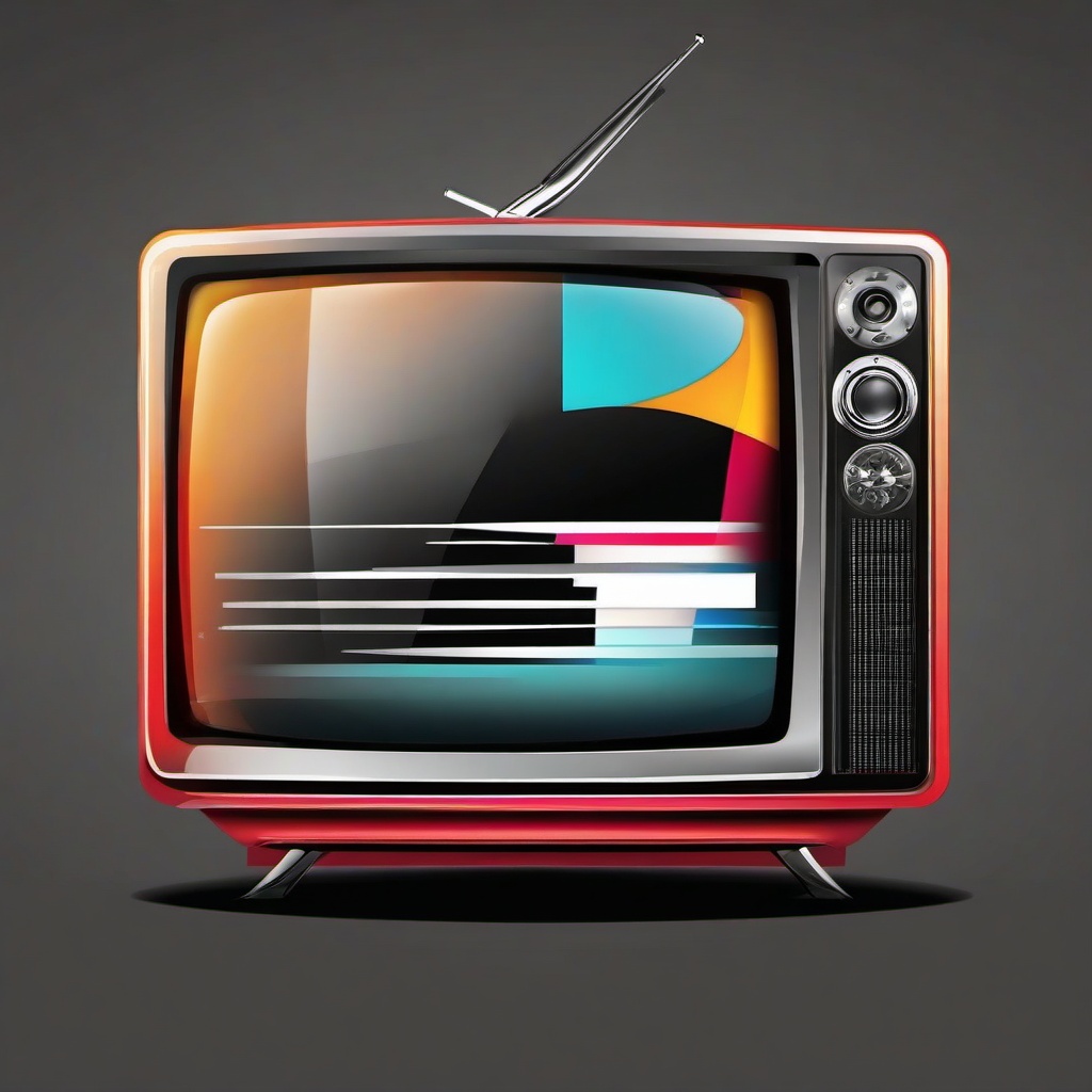 Television clipart - streaming service logo  clipart