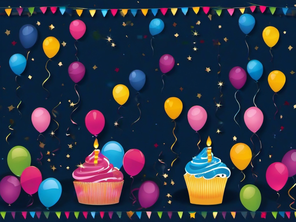 Birthday Background Wallpaper - dark blue birthday background  