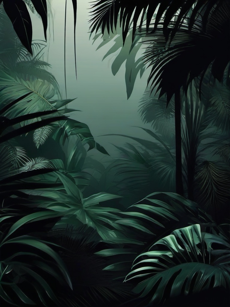 Dark Jungle Background  ,mobile iphone background wallpaper