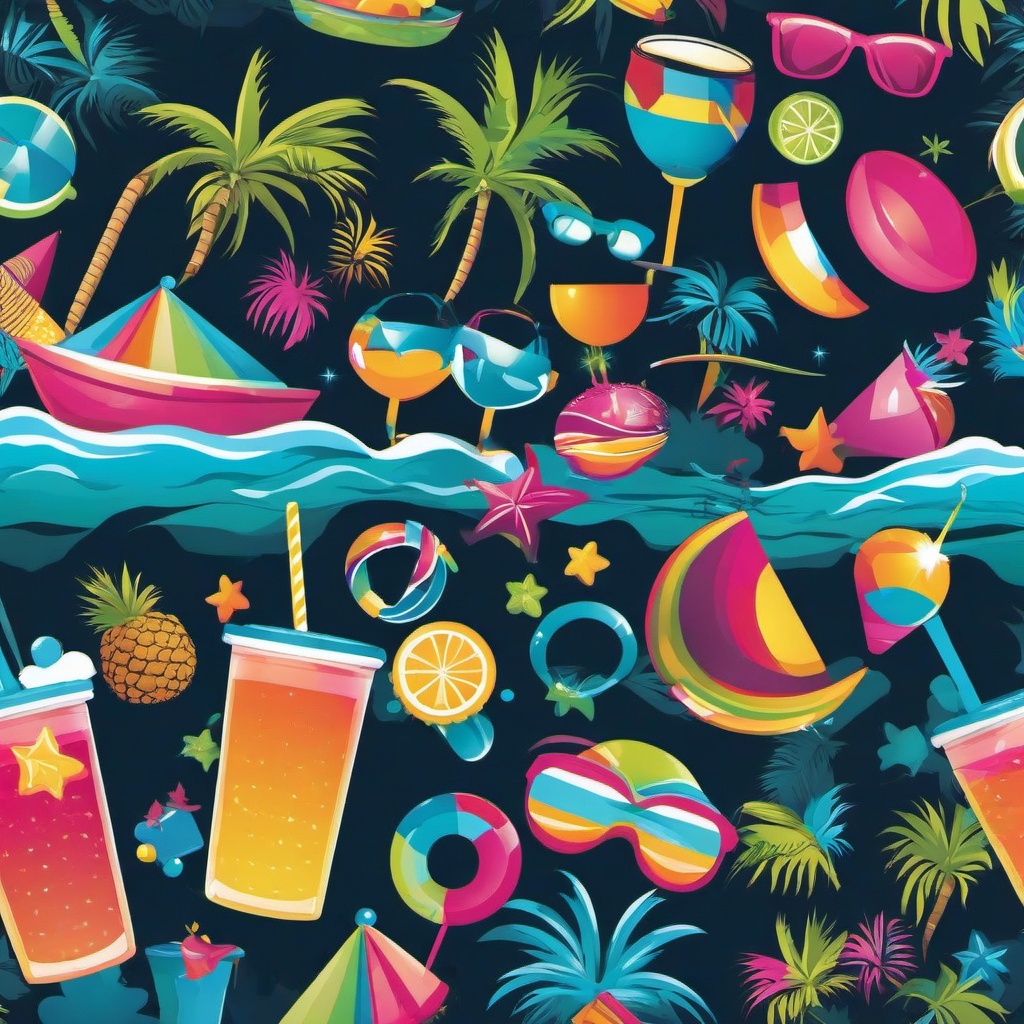 Party Background Wallpaper - background beach party  