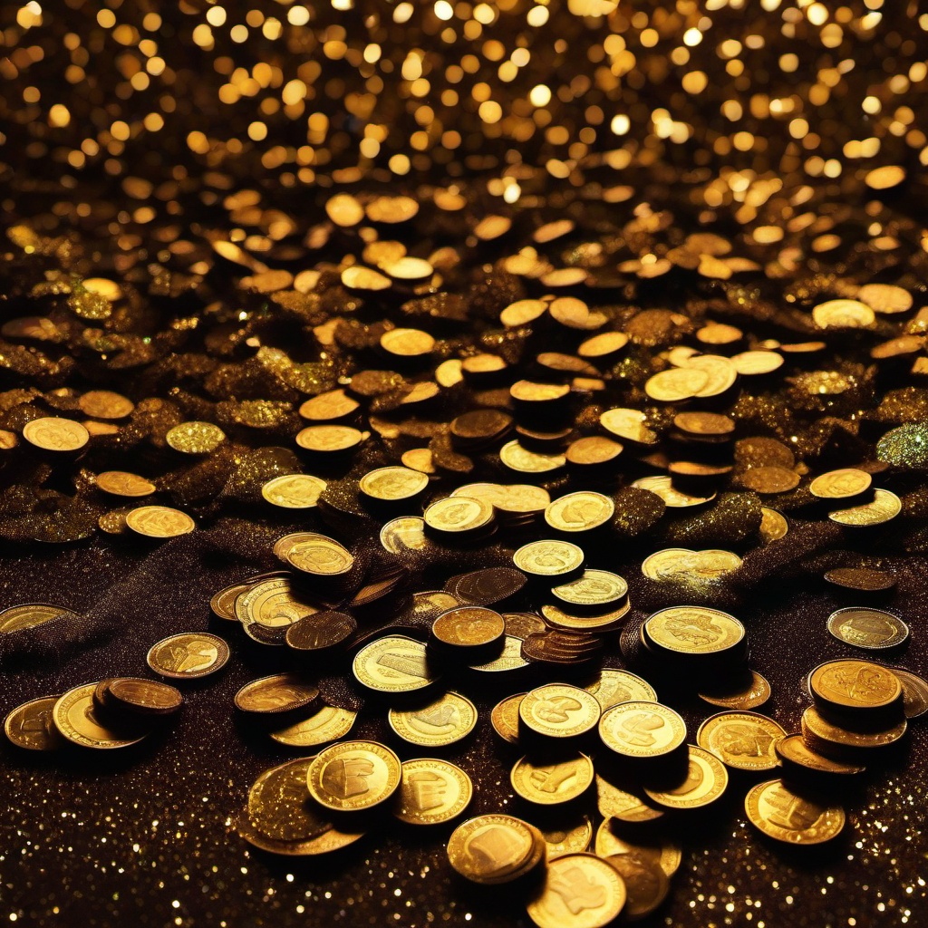 Glitter background - money glitter background  