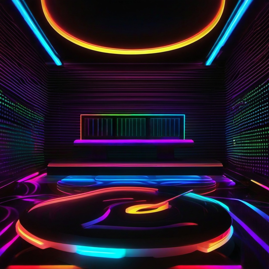 Neon Background Wallpaper - neon room rgb background  