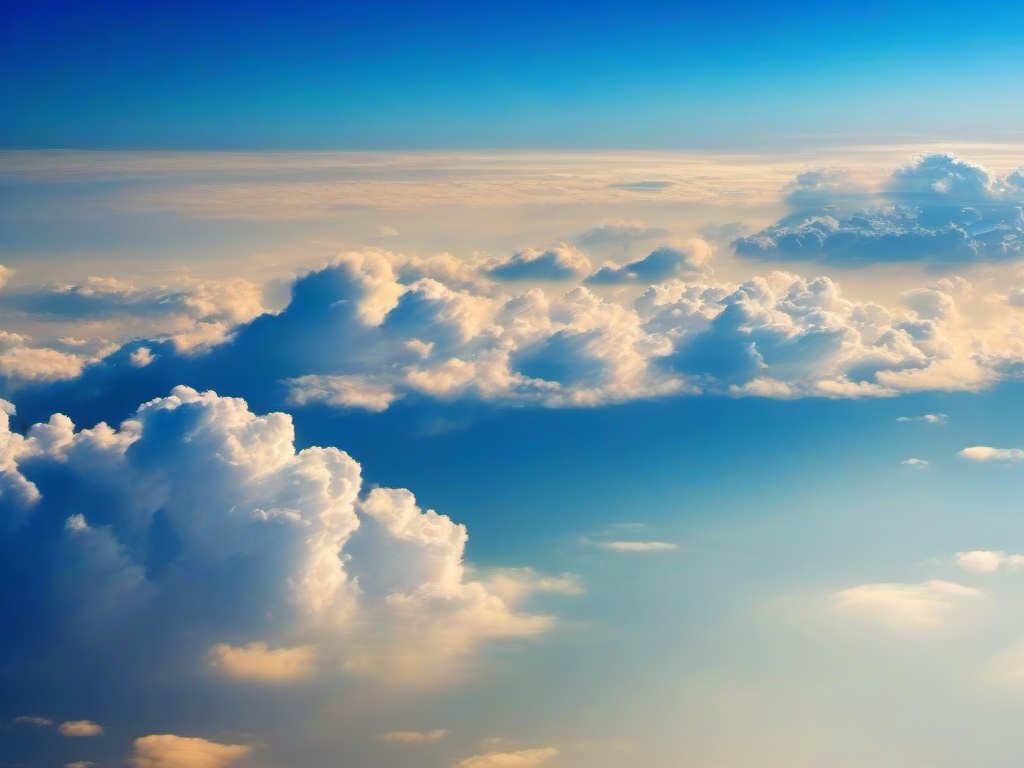 Blue Sky Cloud Background  ,desktop background wallpaper