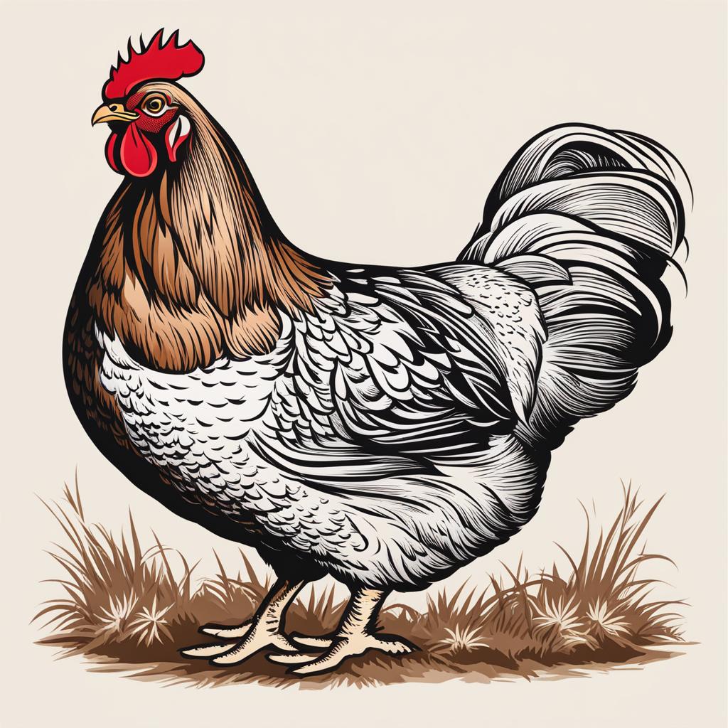 hen clipart 