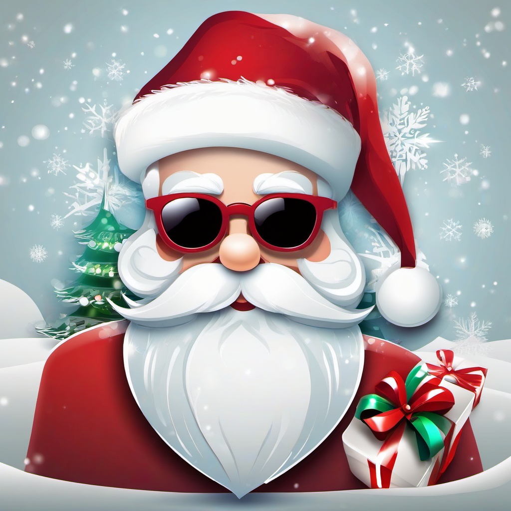 Christmas Background Wallpaper - cool santa wallpaper  