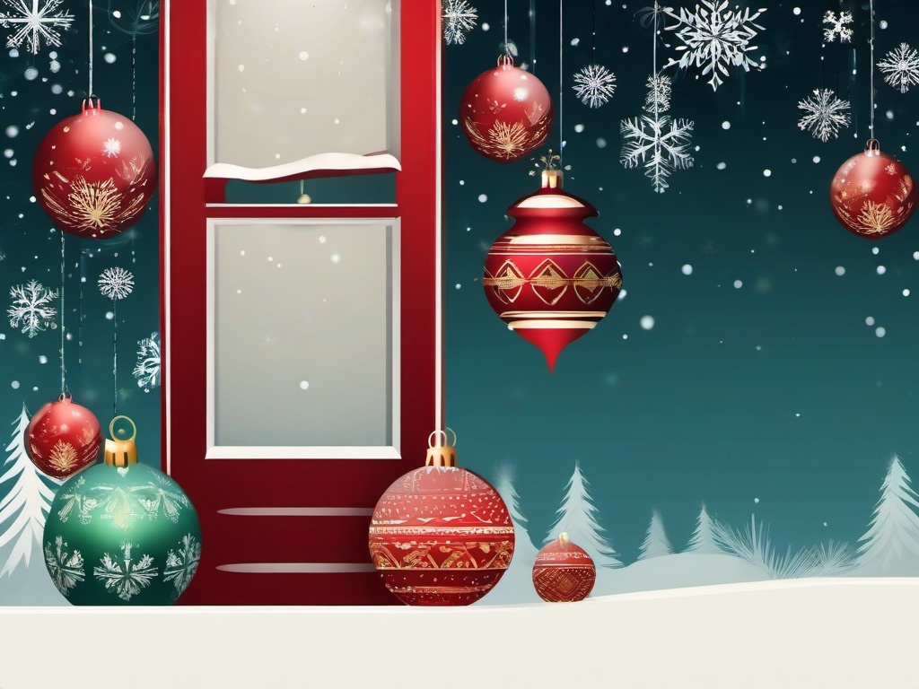 Christmas Vertical Background  