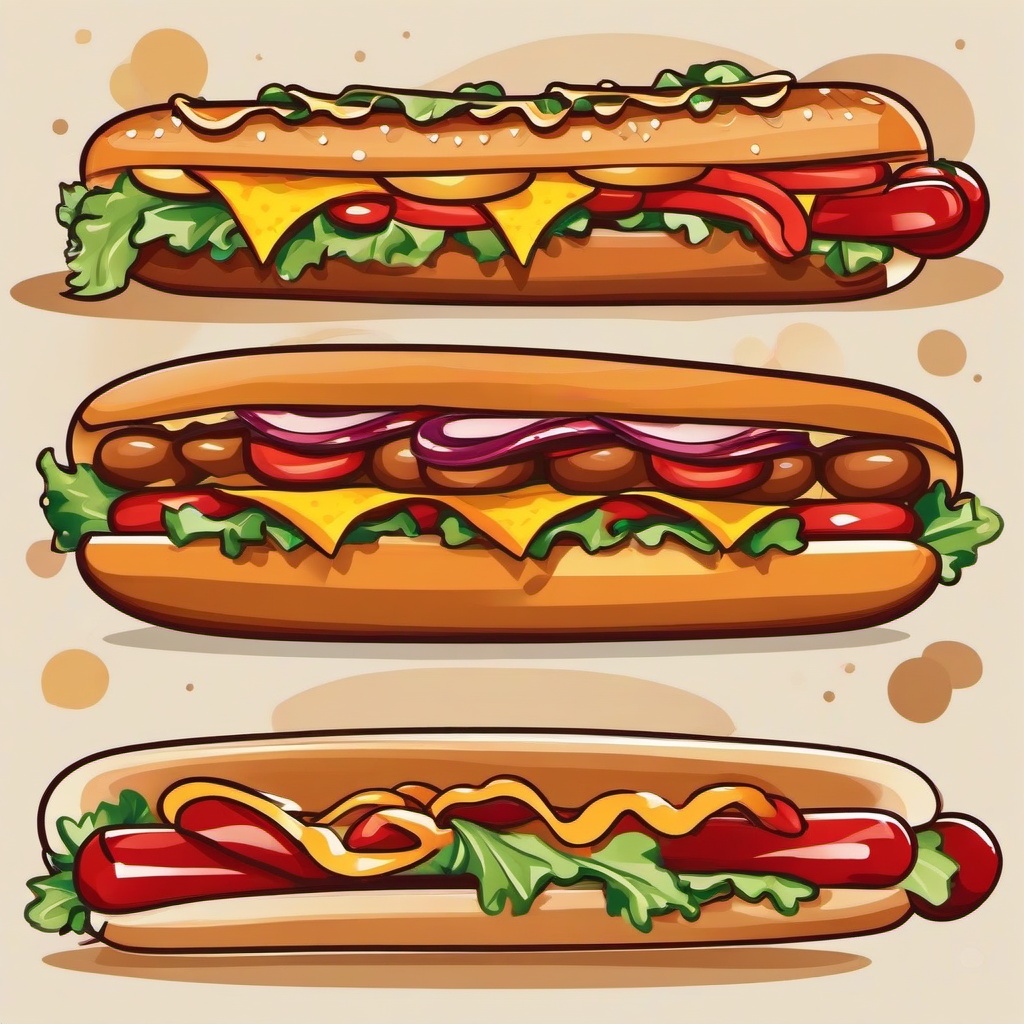 Hot Dog  clipart