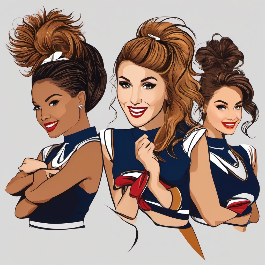 Cheerleader  clipart