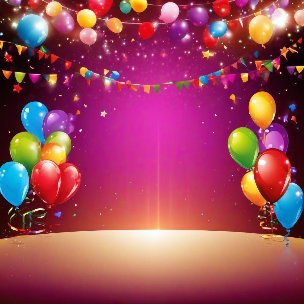 Party Background Wallpaper - birthday stage background  