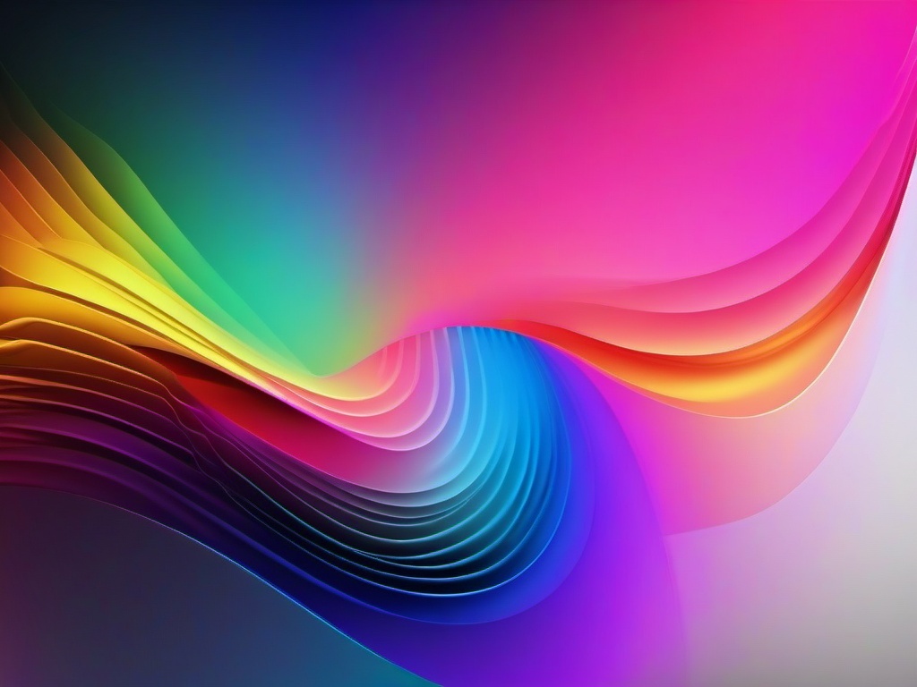 Gradient Rainbow Background  