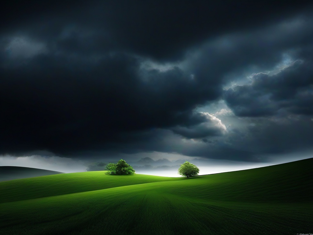 Dark Cloudy Sky Wallpaper  ,desktop background wallpaper