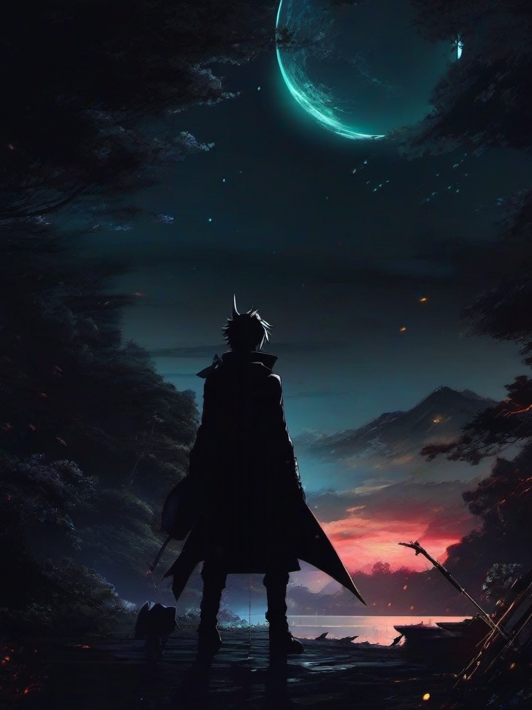 Dark Cool Anime Wallpapers  ,mobile iphone background wallpaper