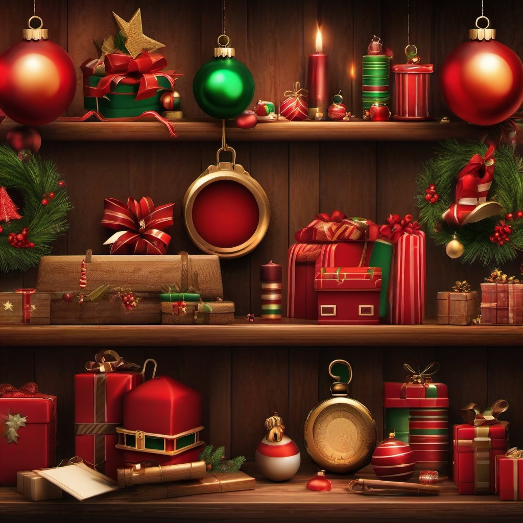 Christmas Background Wallpaper - santa's workshop background  