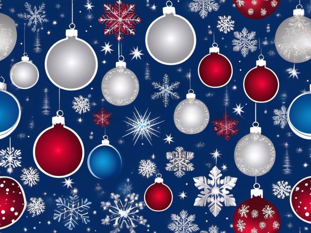 Blue And Silver Christmas Backgrounds  