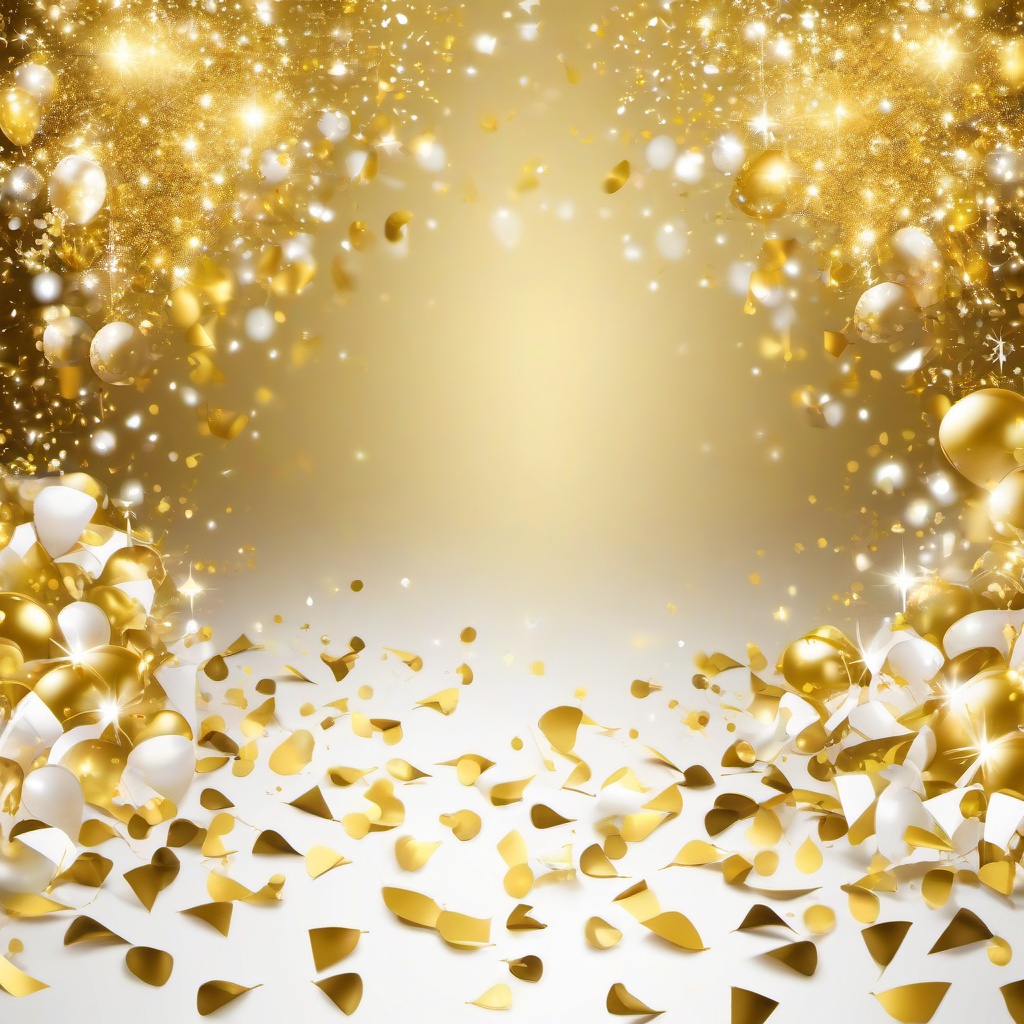 Party Background Wallpaper - gold and white birthday background  