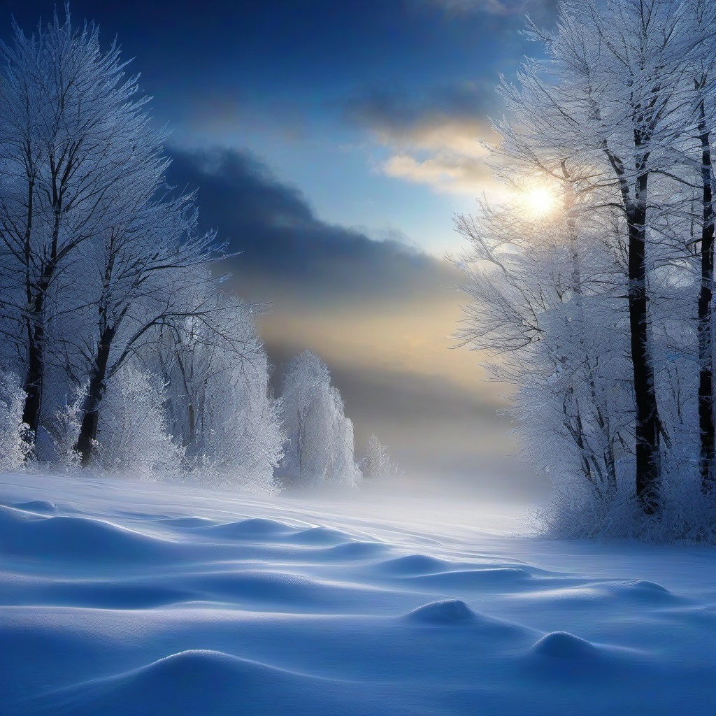 Winter background wallpaper - cold winter background  