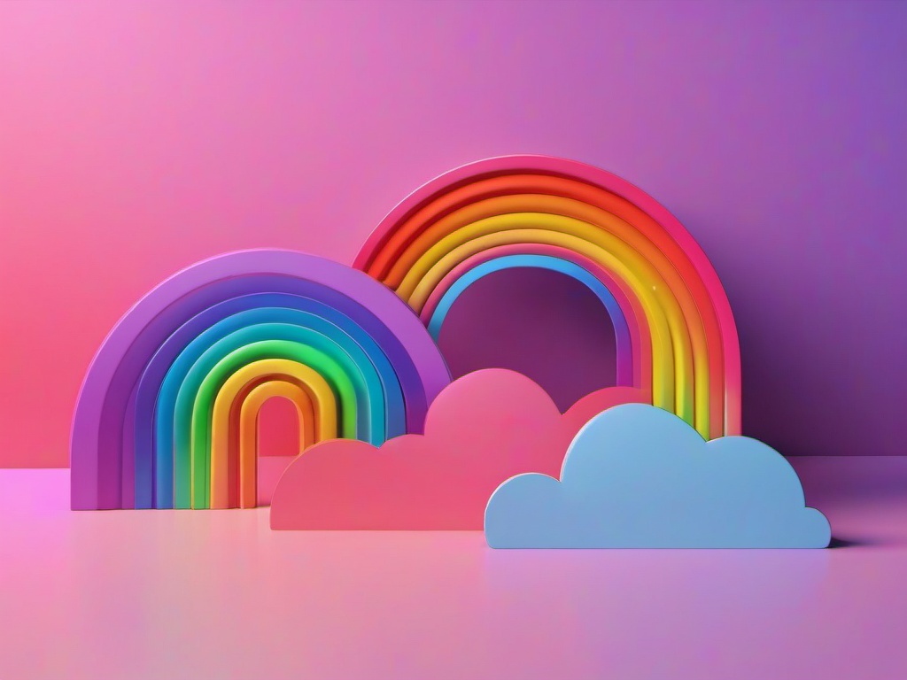 Rainbow Aesthetic Wallpaper  