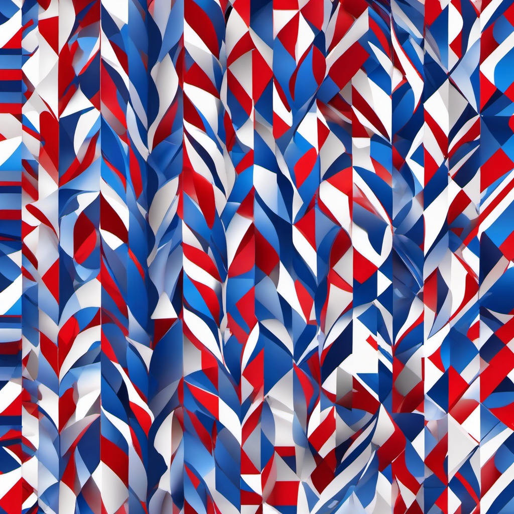 blue red and white background  