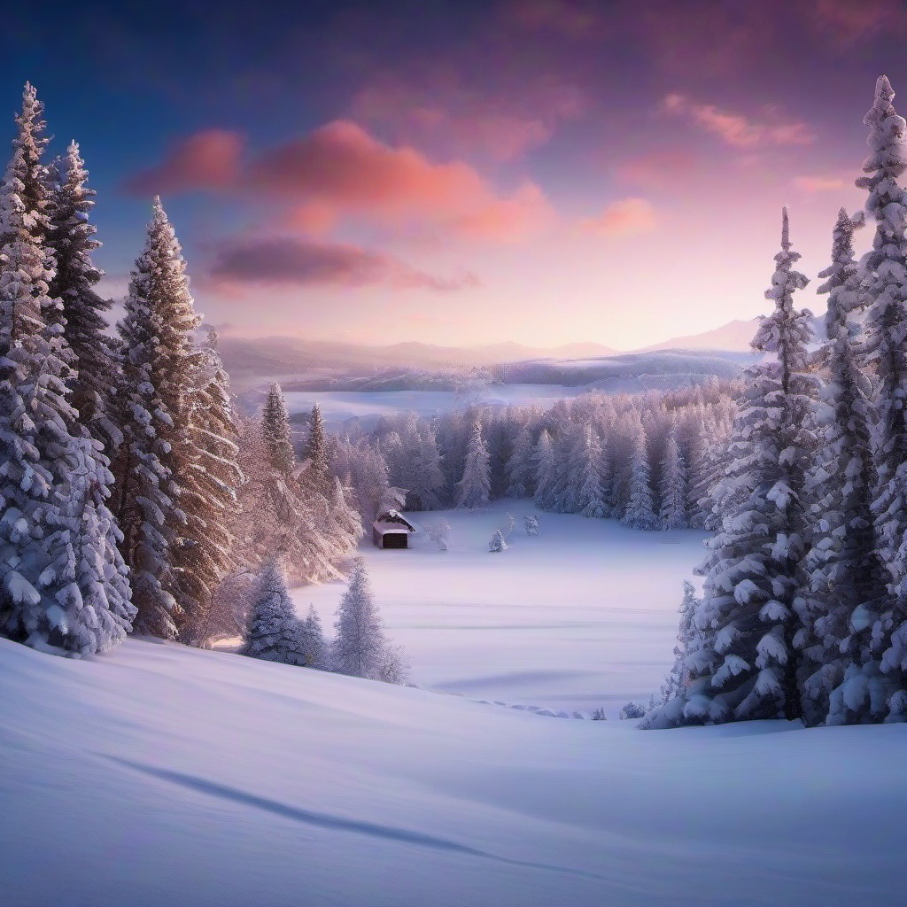 Winter background wallpaper - winter wonderland zoom background  