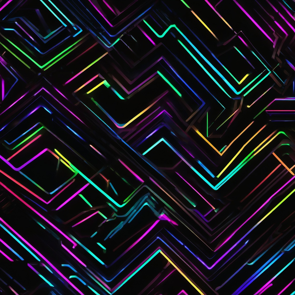 black wallpaper neon  