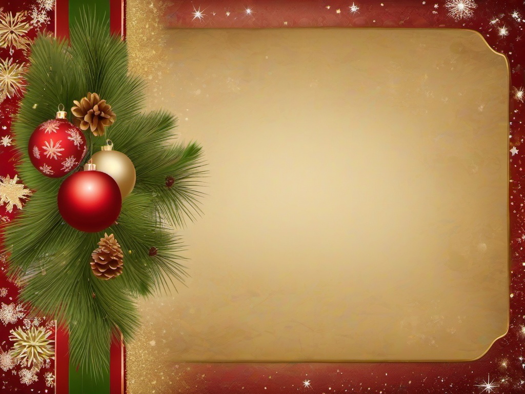 Old Fashioned Christmas Background  