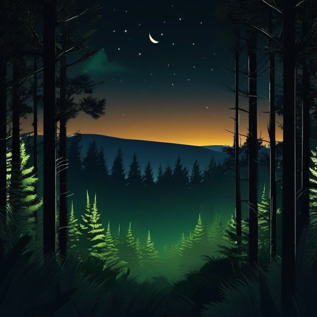 Forest Background Wallpaper - forest wallpaper night  