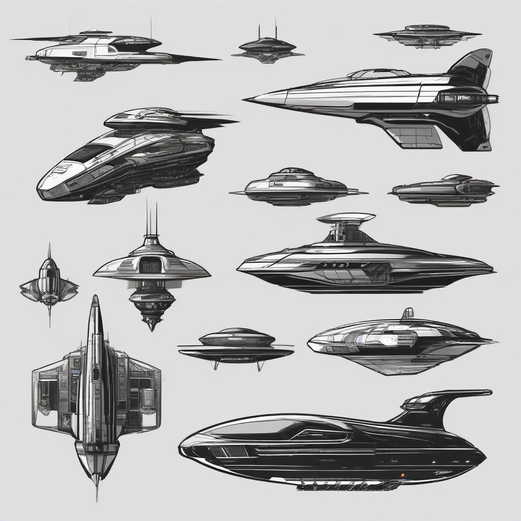 drawings of spaceships  minimal rough sketch scribbles,doodles,black and white