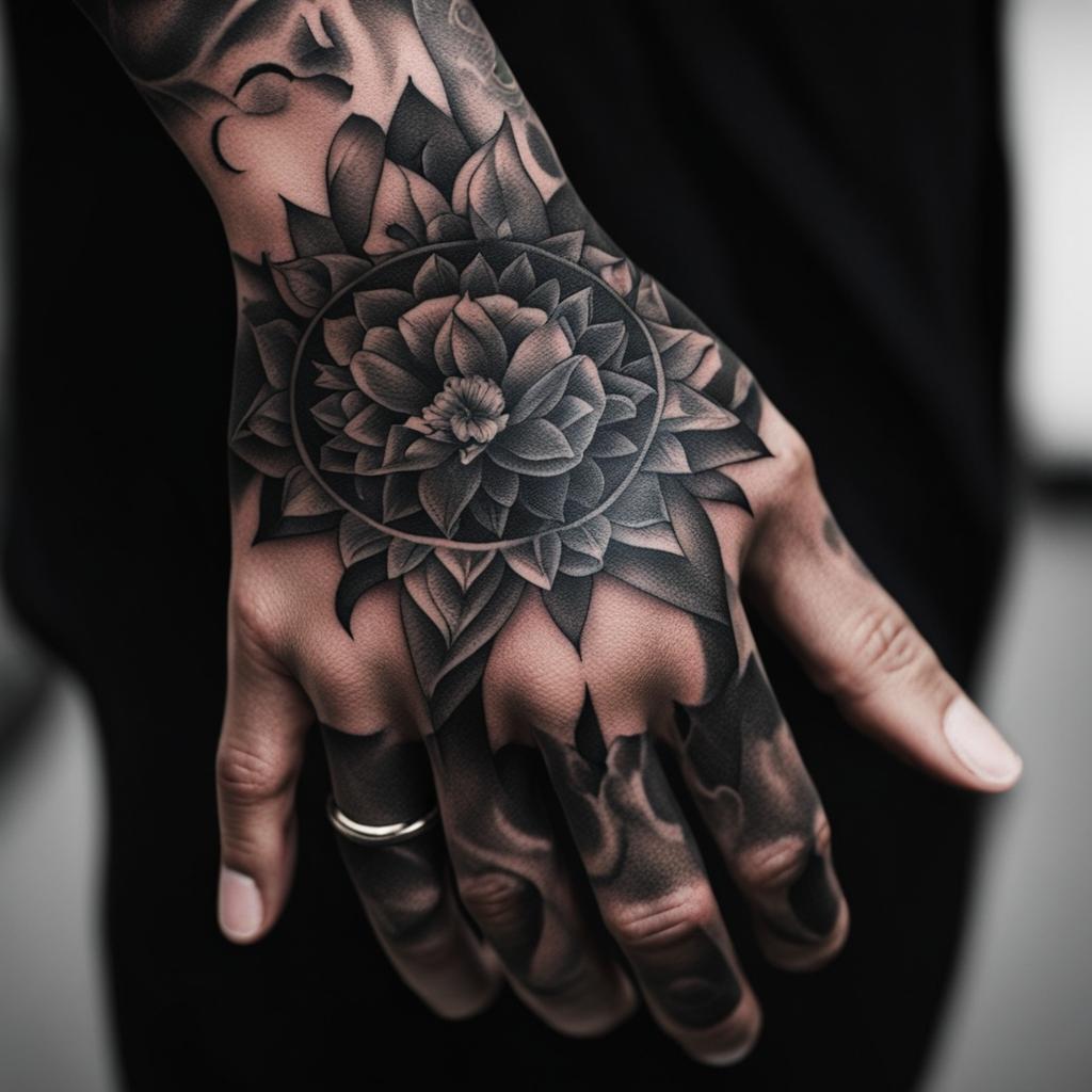 hand tattoo men, showcasing masculine and stylish hand ink designs. 