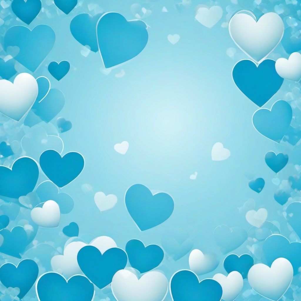 Heart Background Wallpaper - light blue hearts wallpaper  