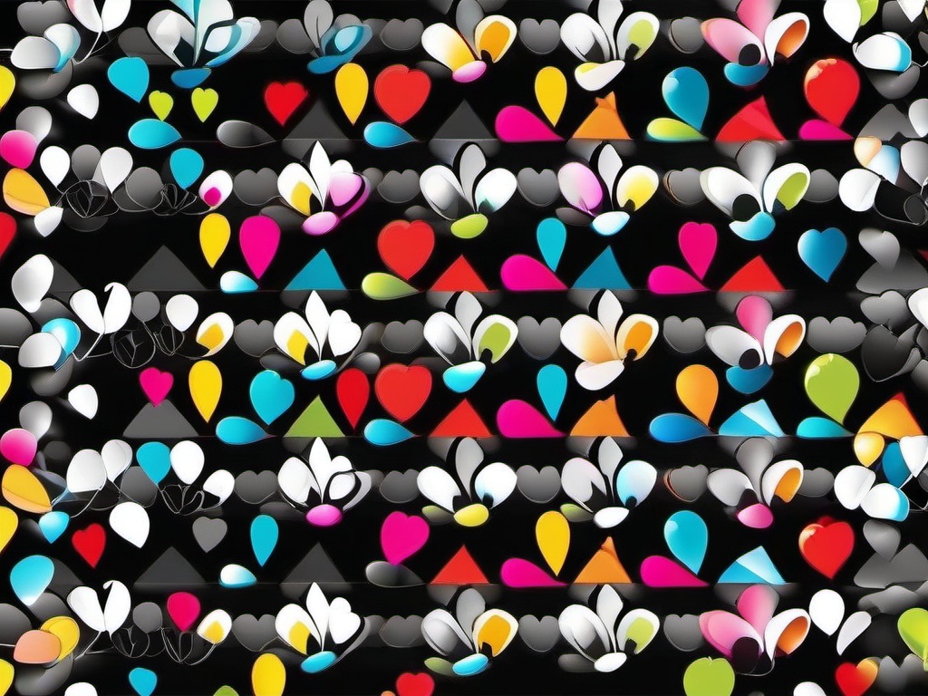 black colour cute wallpaper  ,desktop background wallpaper