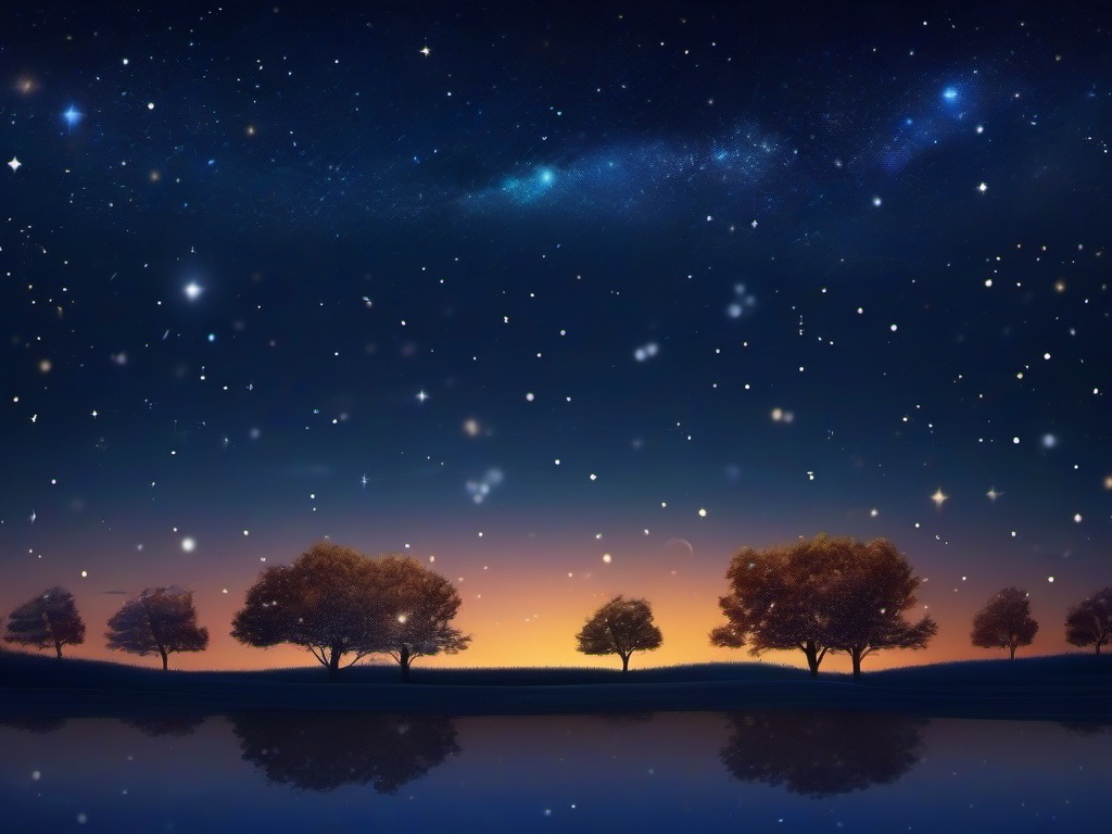 Starry Sky Background Hd  