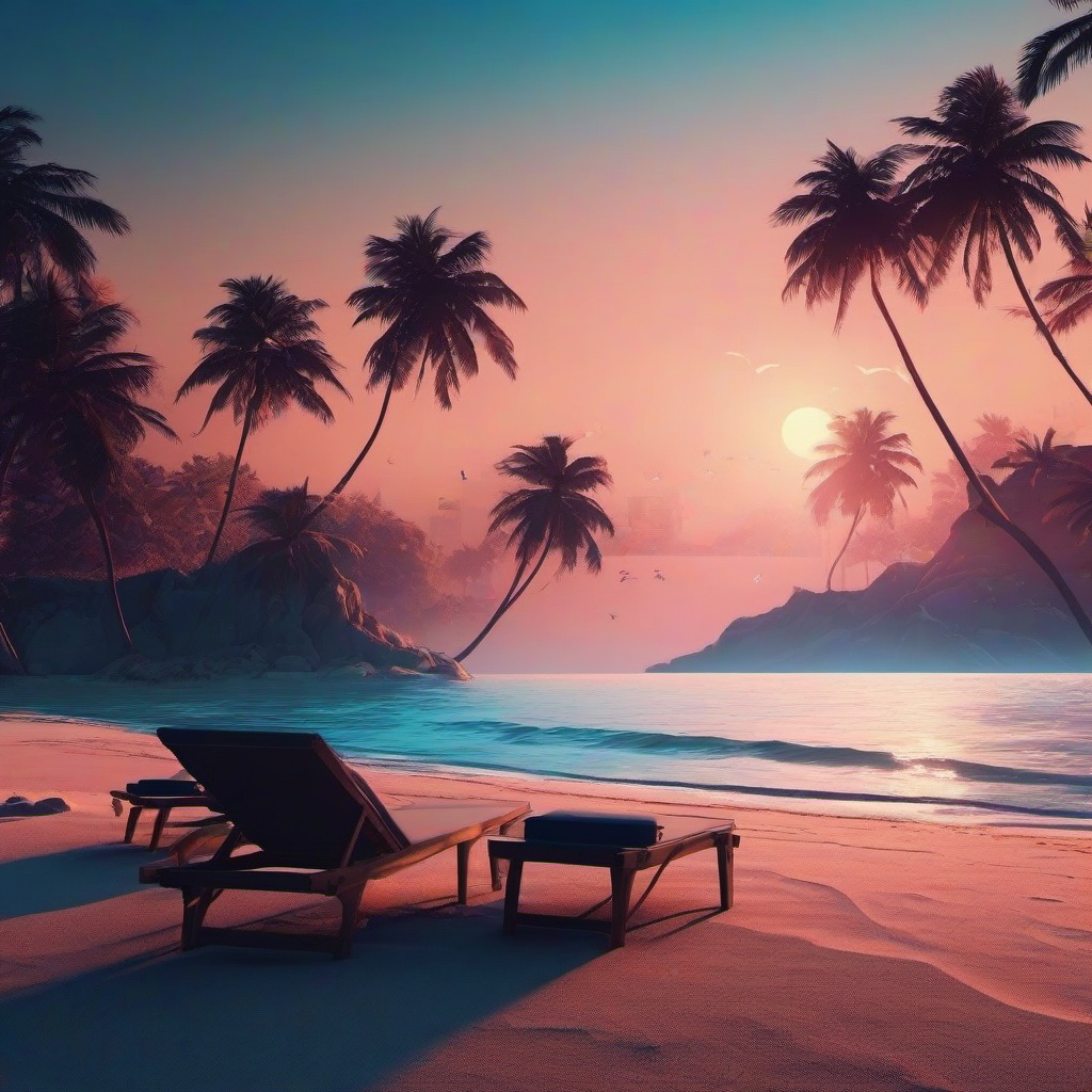 Beach Background Wallpaper - beach themed aesthetic wallpaper  