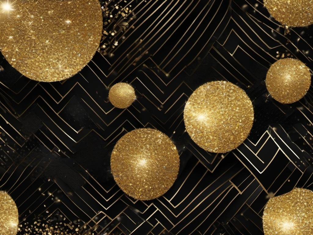 Black Gold Glitter Background Hd  