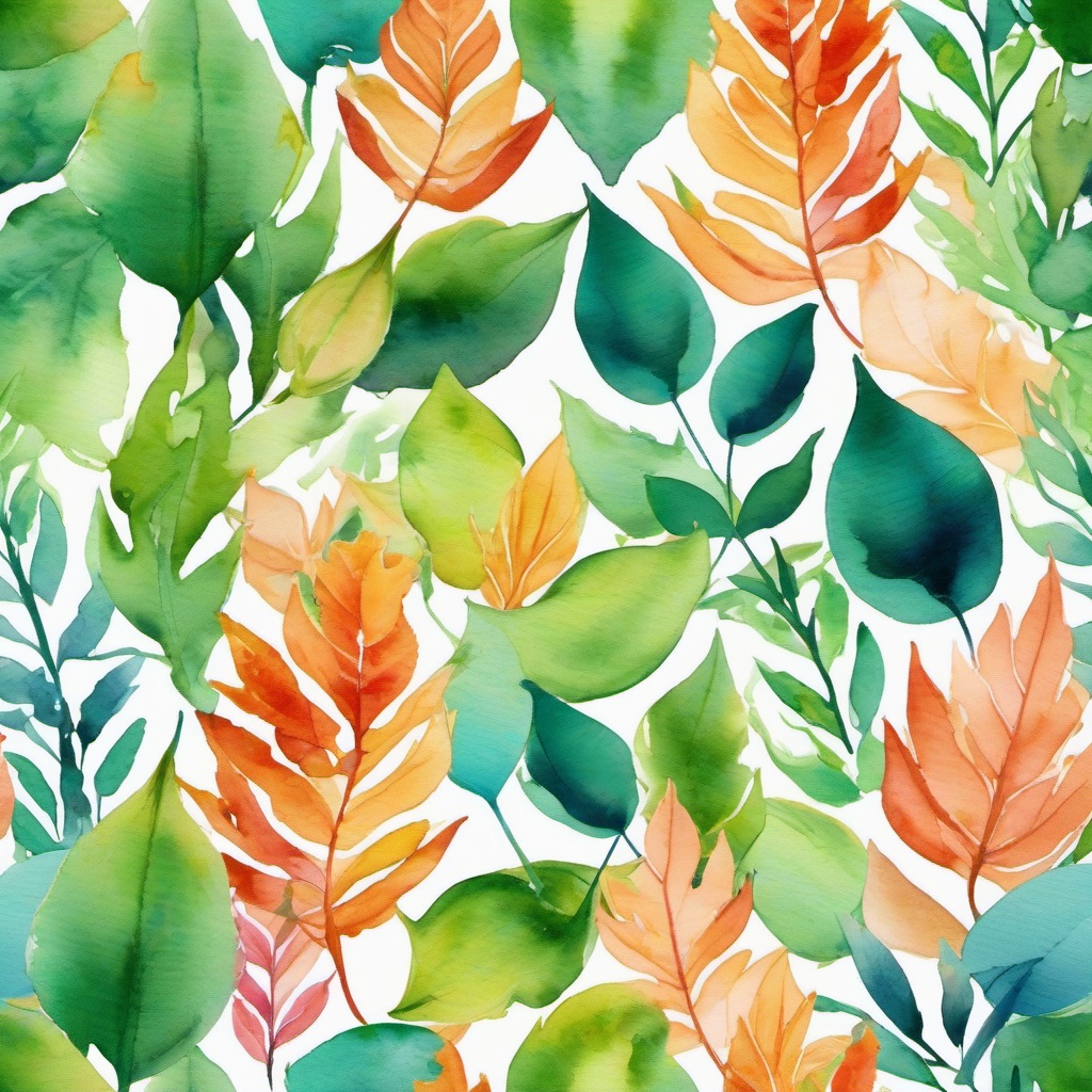 Watercolor Background Wallpaper - watercolor leaves background  