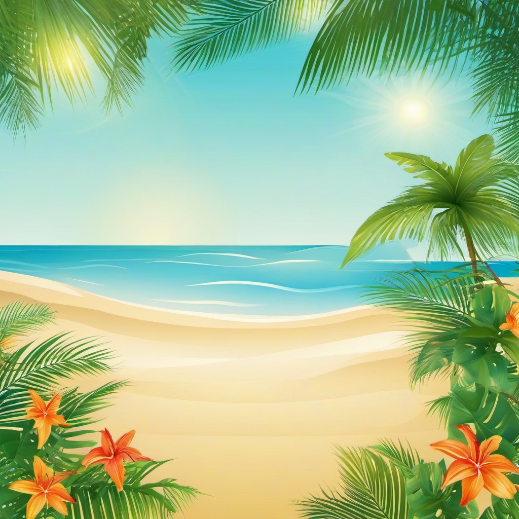 Beach background - summer beach background  