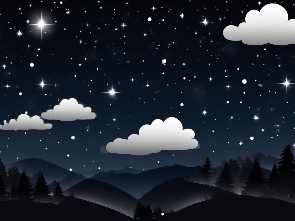 Black Starry Sky Background  ,desktop background wallpaper