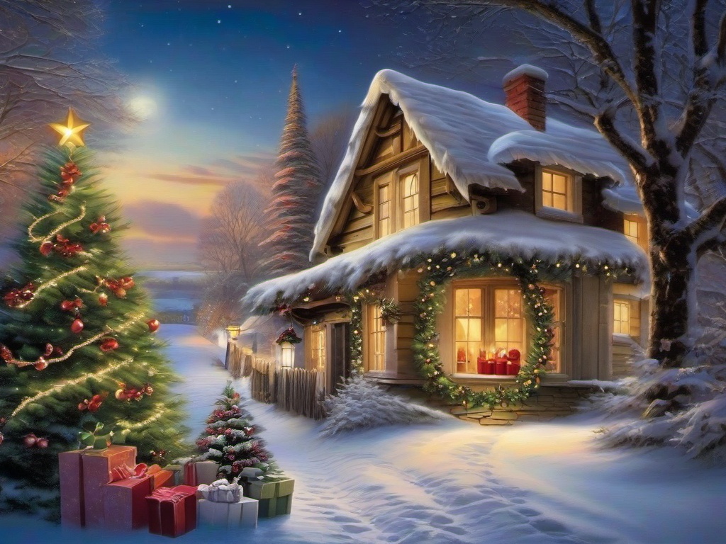 Christmas Wall Murals  