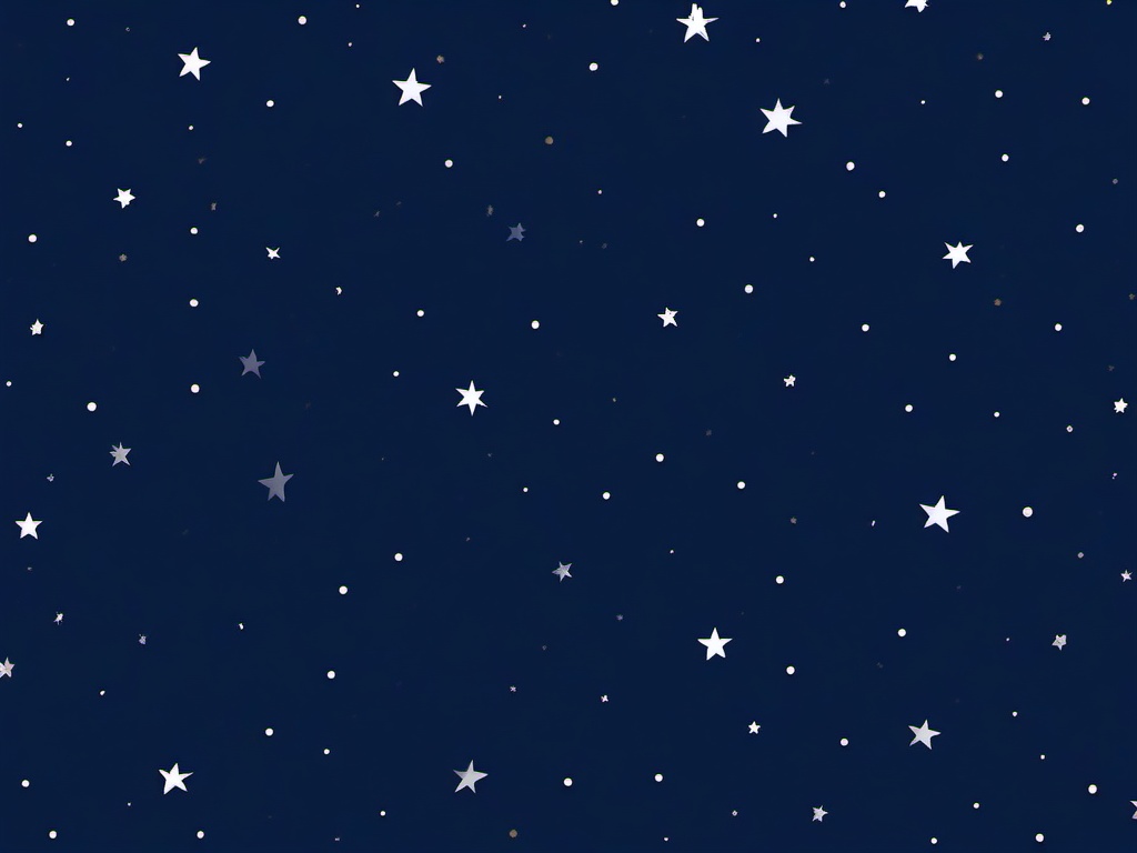 Starry Sky Wallpaper-Deep blue with scattered white stars for a night sky feel  background wallpaper