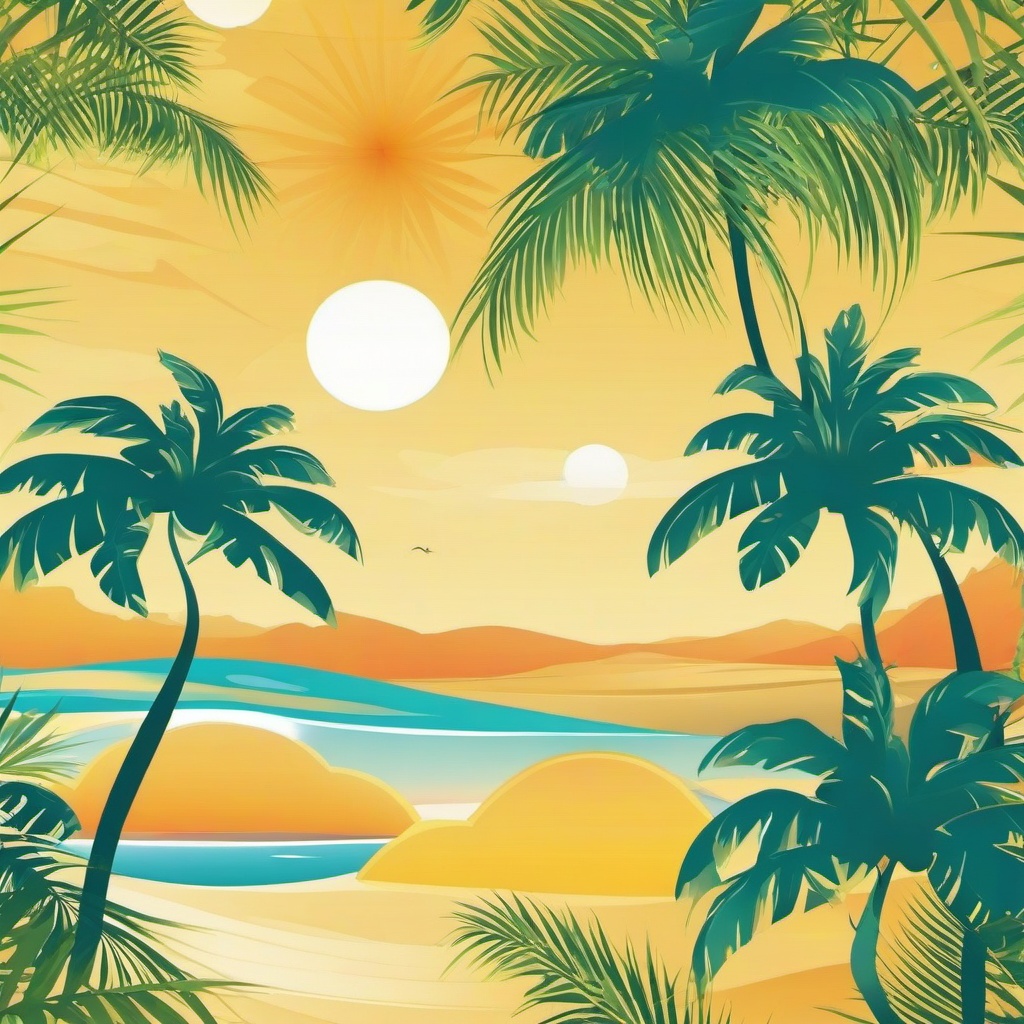 Beach Background Wallpaper - tropical vacation background  