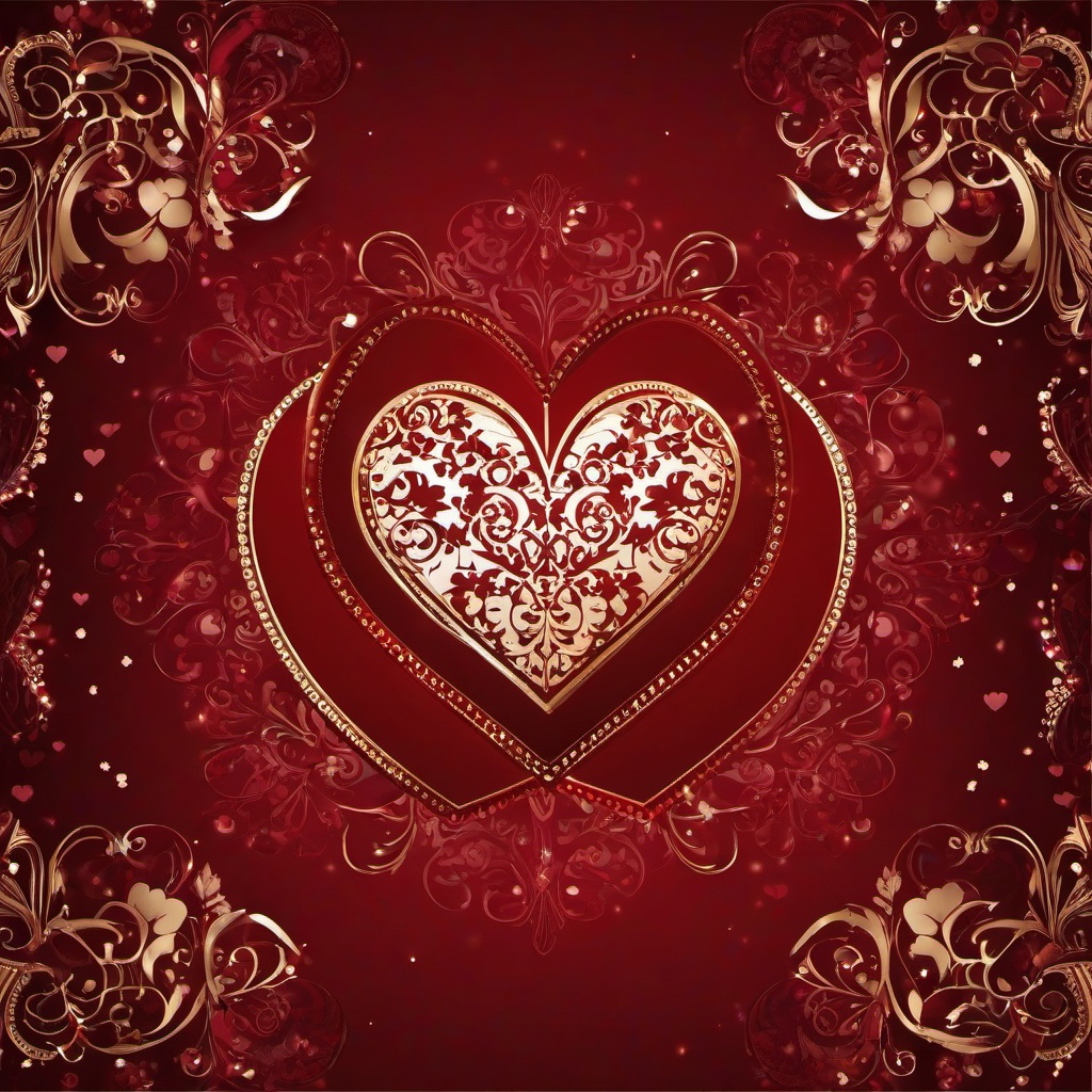 Heart Background Wallpaper - dark red heart background  