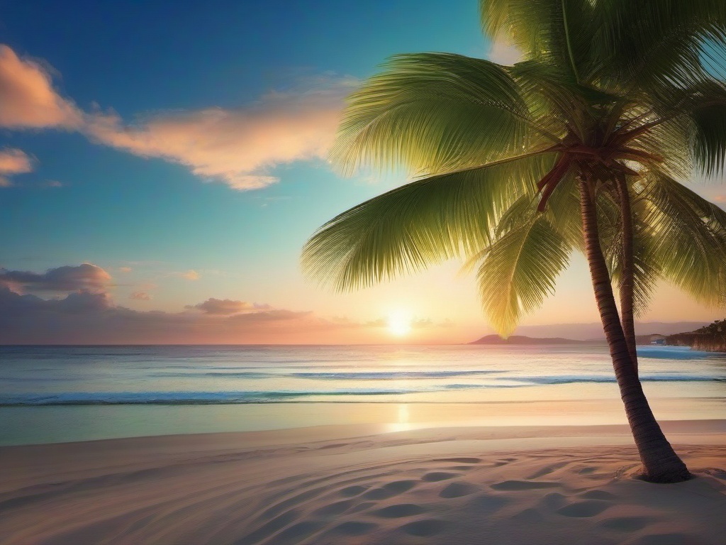 Beach Wallpaper - Tranquil beach wallpaper for a calming vibe.  background wallpaper