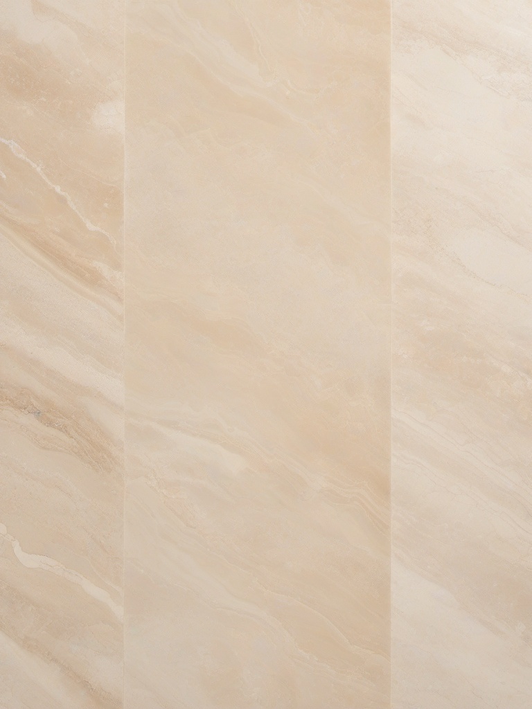 Polished travertine in a light beige with a sleek surface top view, product photoshoot realistic background, hyper detail, high resolution